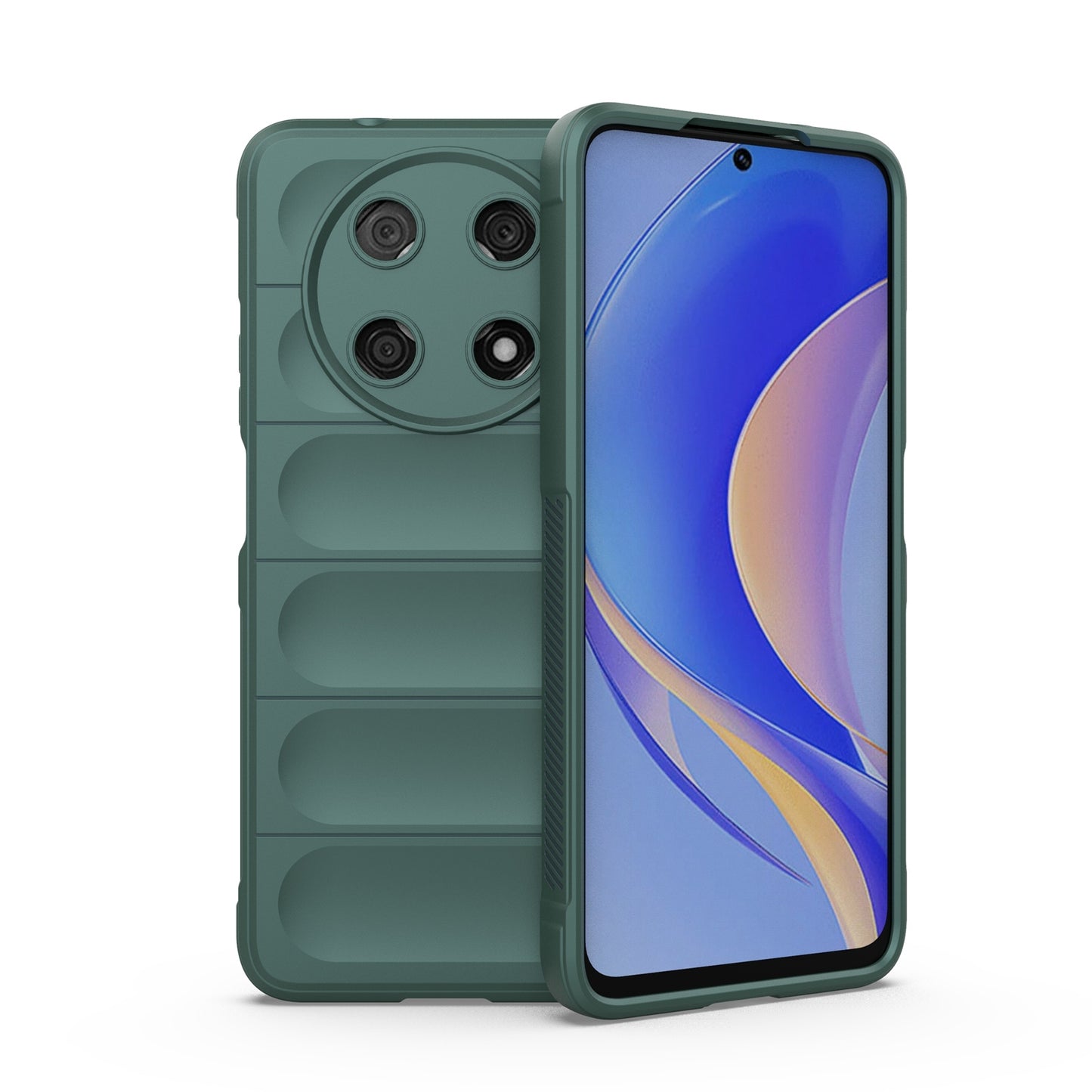 Huawei Enjoy 50 Pro Magic Shield Phone Case – Durable TPU + Flannel, Stylish Protection, Brightly Coloured, Wear-Resistant-buycases.co.uk