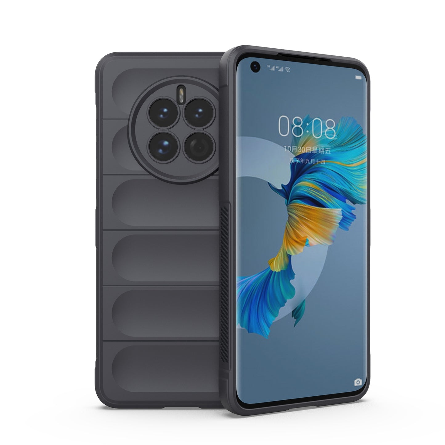 Huawei Mate 50 Magic Shield Phone Case – Durable TPU + Flannel, Stylish Protection, Brightly Coloured, Wear-Resistant-buycases.co.uk