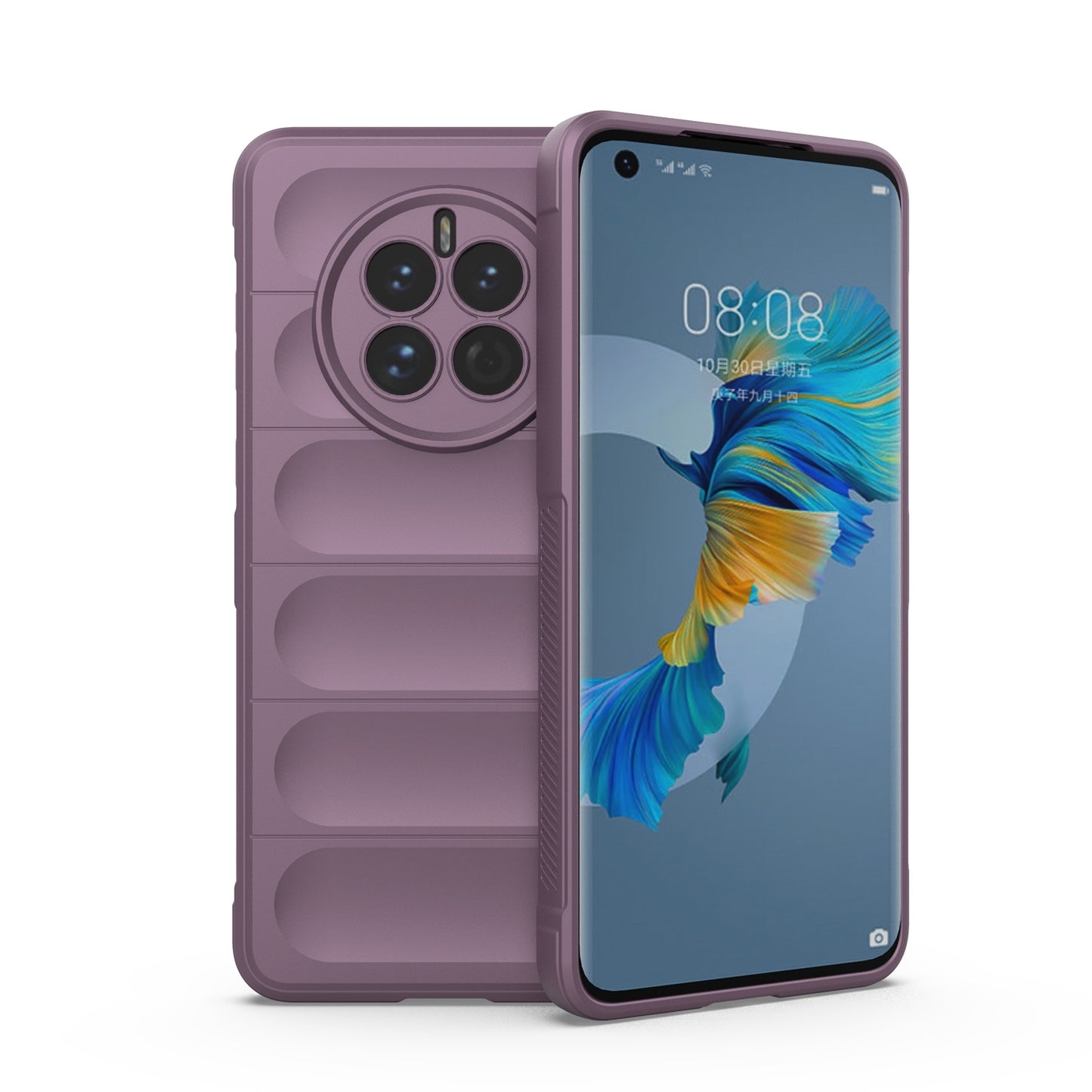 Huawei Mate 50 Magic Shield Phone Case – Durable TPU + Flannel, Stylish Protection, Brightly Coloured, Wear-Resistant-buycases.co.uk