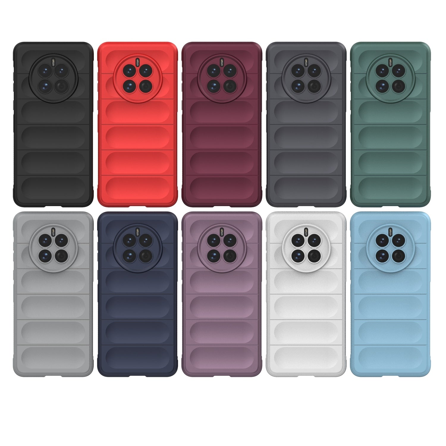 Huawei Mate 50 Magic Shield Phone Case – Durable TPU + Flannel, Stylish Protection, Brightly Coloured, Wear-Resistant-buycases.co.uk