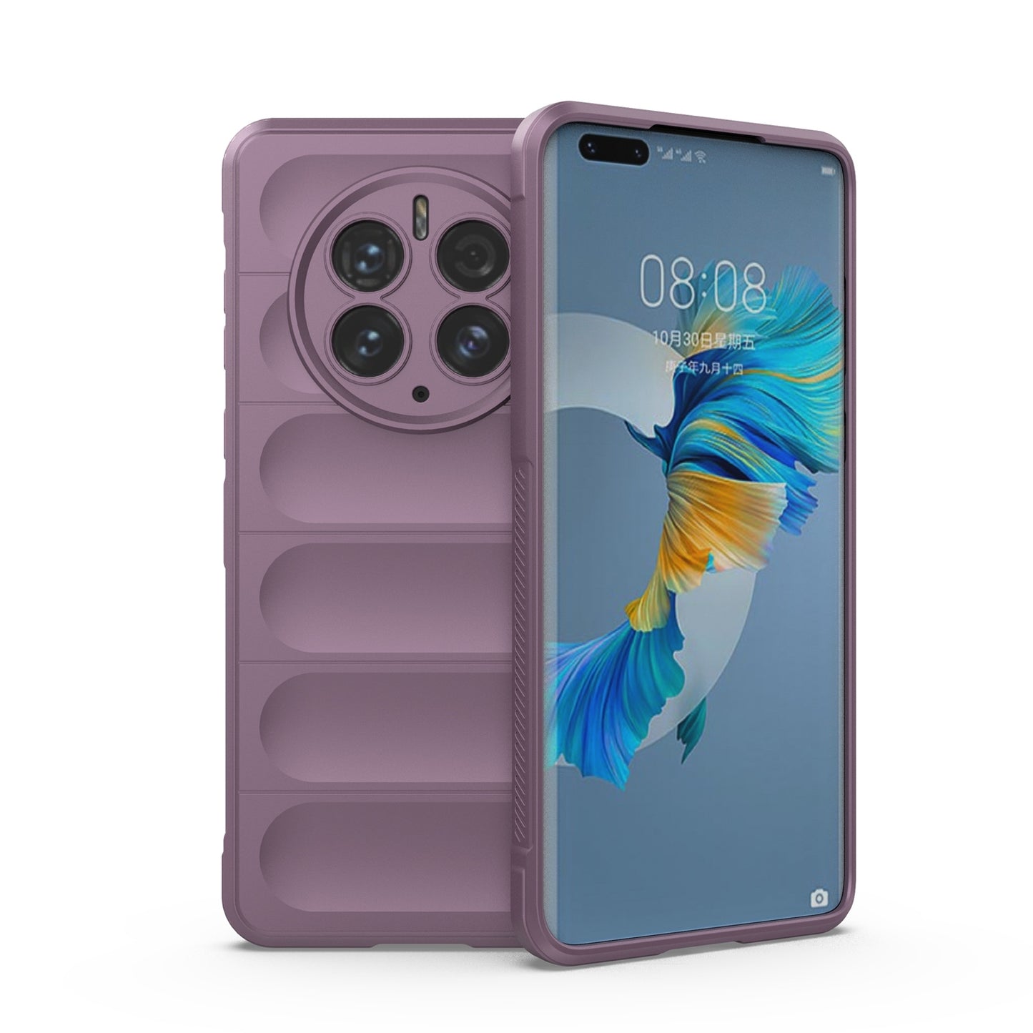 Huawei Mate 50 Pro Magic Shield Phone Case – Durable TPU + Flannel, Stylish Protection, Brightly Coloured, Wear-Resistant-buycases.co.uk