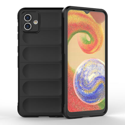 Samsung Galaxy A04 4G Magic Shield Phone Case – Durable TPU + Flannel, Stylish Protection, Brightly Coloured, Wear-Resistant-buycases.co.uk