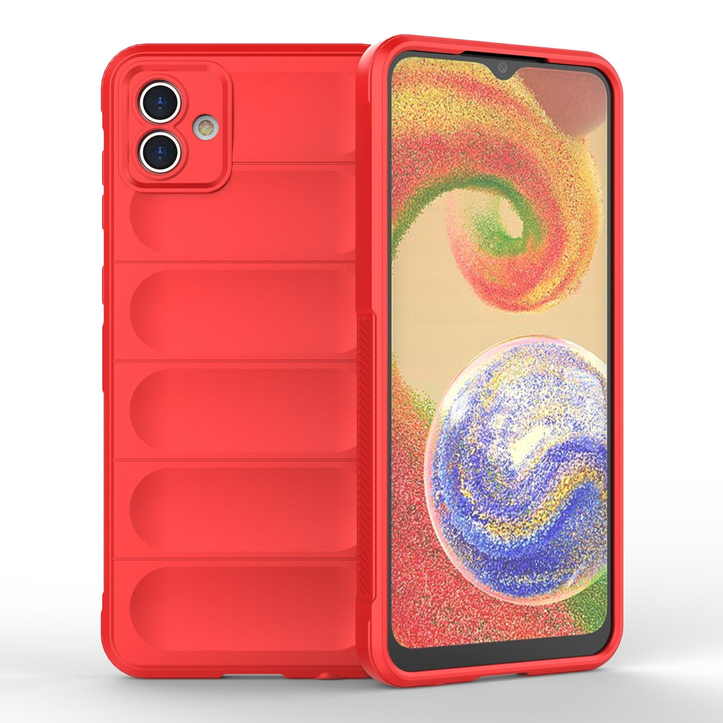 Samsung Galaxy A04 4G Magic Shield Phone Case – Durable TPU + Flannel, Stylish Protection, Brightly Coloured, Wear-Resistant-buycases.co.uk