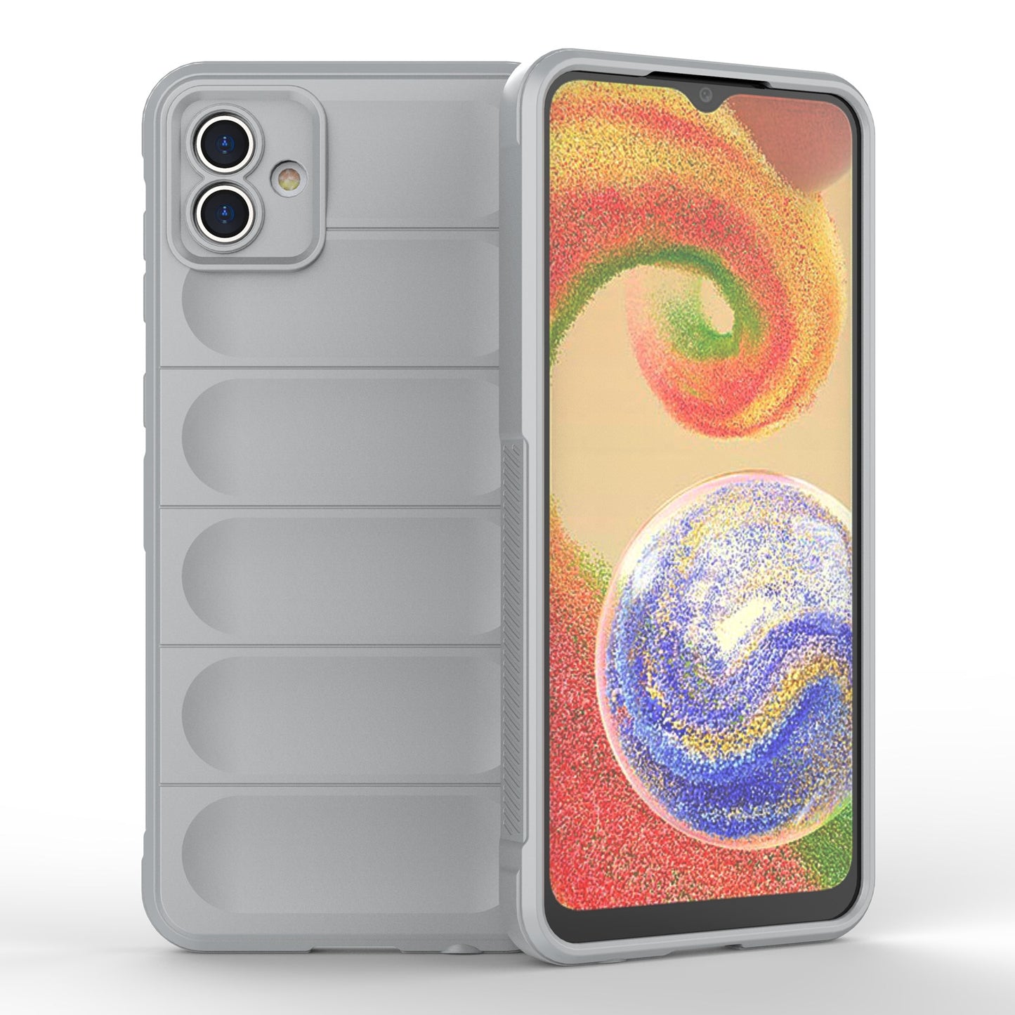 Samsung Galaxy A04 4G Magic Shield Phone Case – Durable TPU + Flannel, Stylish Protection, Brightly Coloured, Wear-Resistant-buycases.co.uk