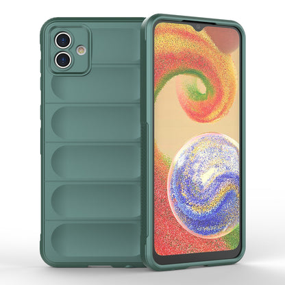Samsung Galaxy A04 4G Magic Shield Phone Case – Durable TPU + Flannel, Stylish Protection, Brightly Coloured, Wear-Resistant-buycases.co.uk