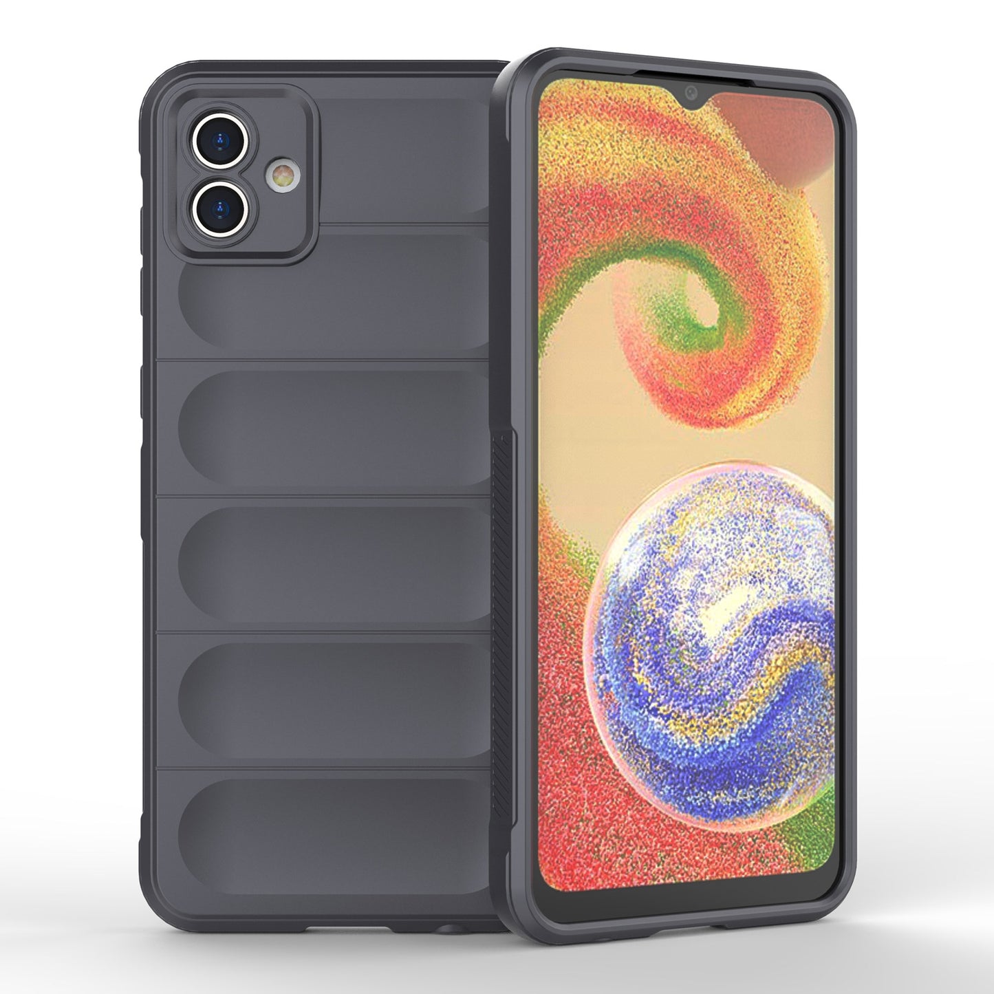 Samsung Galaxy A04 4G Magic Shield Phone Case – Durable TPU + Flannel, Stylish Protection, Brightly Coloured, Wear-Resistant-buycases.co.uk