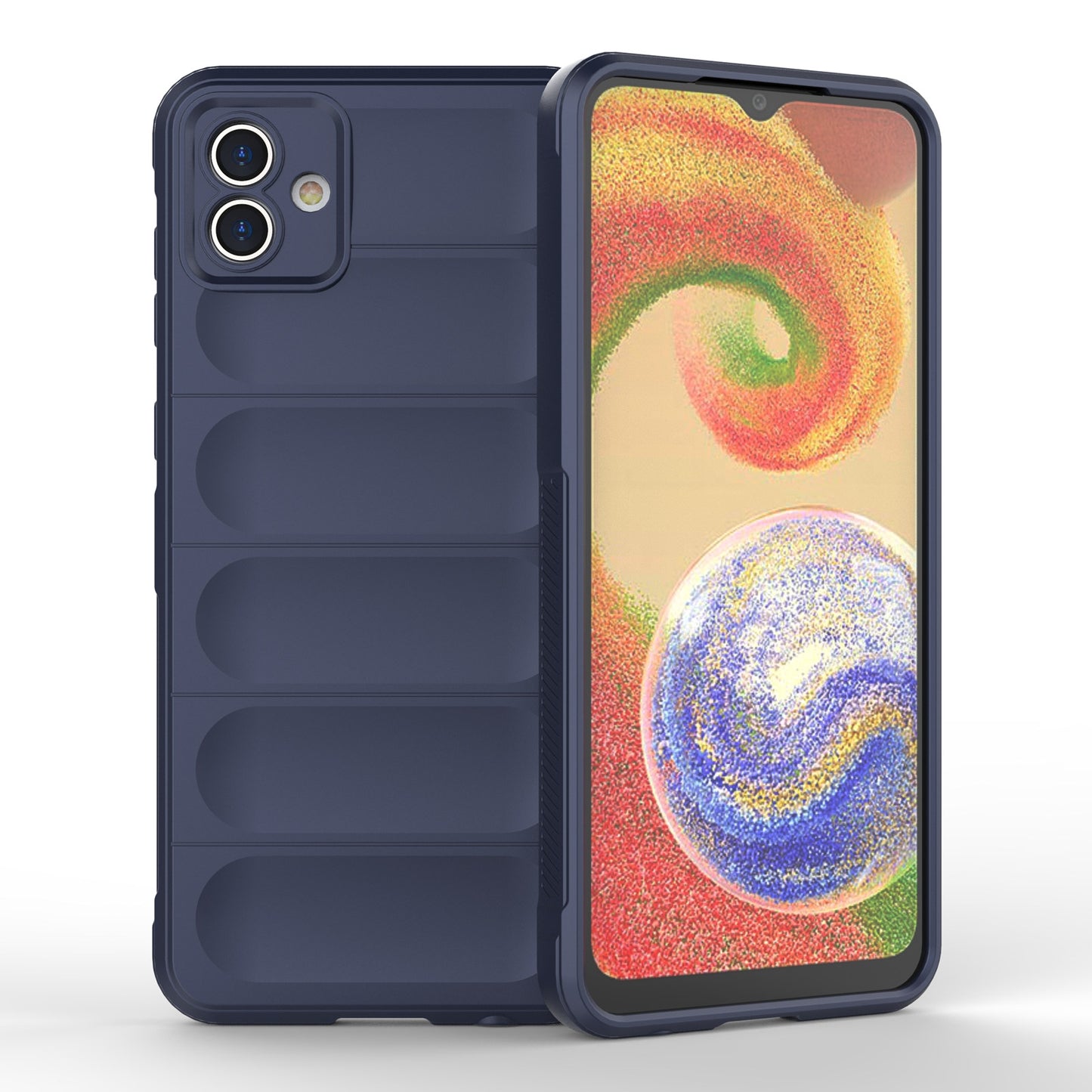 Samsung Galaxy A04 4G Magic Shield Phone Case – Durable TPU + Flannel, Stylish Protection, Brightly Coloured, Wear-Resistant-buycases.co.uk