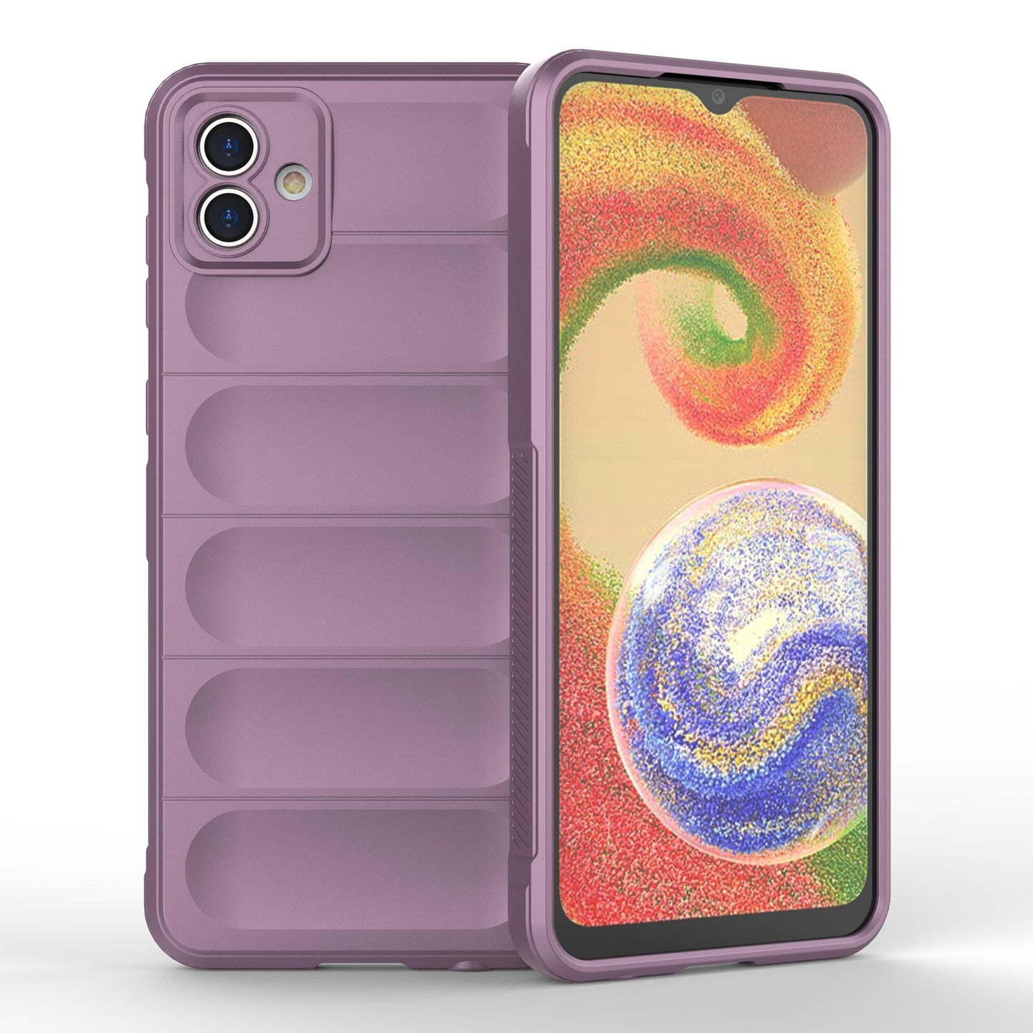 Samsung Galaxy A04 4G Magic Shield Phone Case – Durable TPU + Flannel, Stylish Protection, Brightly Coloured, Wear-Resistant-buycases.co.uk