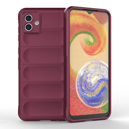 Samsung Galaxy A04 4G Magic Shield Phone Case – Durable TPU + Flannel, Stylish Protection, Brightly Coloured, Wear-Resistant-buycases.co.uk