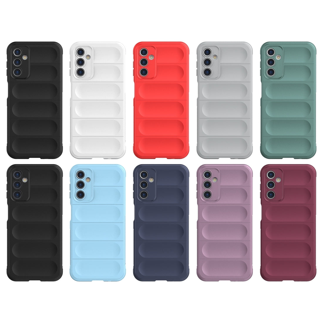 Samsung Galaxy A14 5G Magic Shield Phone Case – Durable TPU + Flannel, Stylish Protection, Brightly Coloured, Wear-Resistant-buycases.co.uk
