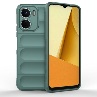 vivo Y16 4G Global Magic Shield Phone Case – Durable TPU + Flannel, Stylish Protection, Brightly Coloured, Wear-Resistant-buycases.co.uk
