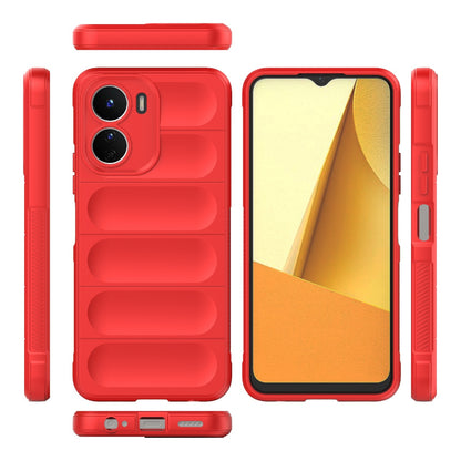 vivo Y16 4G Global Magic Shield Phone Case – Durable TPU + Flannel, Stylish Protection, Brightly Coloured, Wear-Resistant-buycases.co.uk