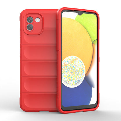 Samsung Galaxy A03 Global Magic Shield Phone Case – Durable TPU + Flannel, Stylish Protection, Brightly Coloured, Wear-Resistant-buycases.co.uk