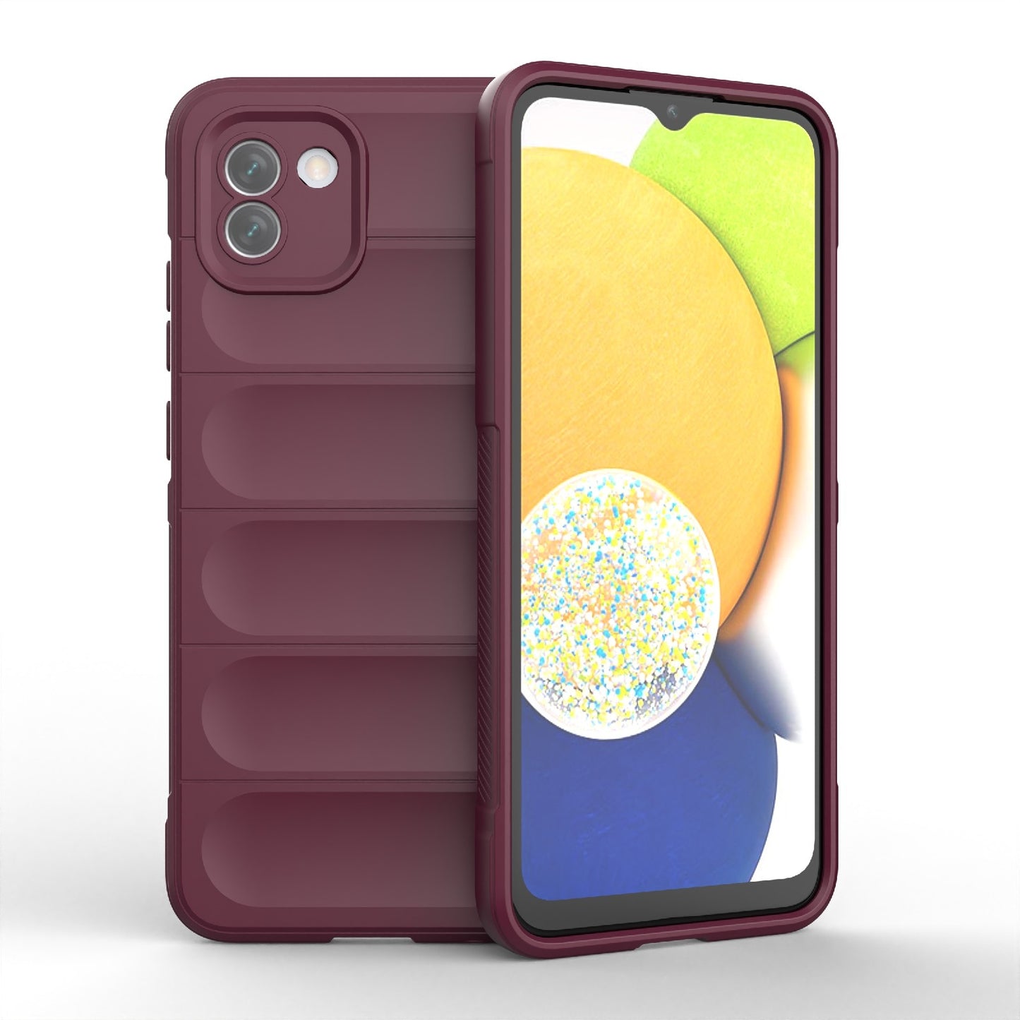 Samsung Galaxy A03 Global Magic Shield Phone Case – Durable TPU + Flannel, Stylish Protection, Brightly Coloured, Wear-Resistant-buycases.co.uk