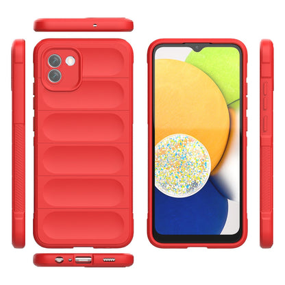 Samsung Galaxy A03 Global Magic Shield Phone Case – Durable TPU + Flannel, Stylish Protection, Brightly Coloured, Wear-Resistant-buycases.co.uk