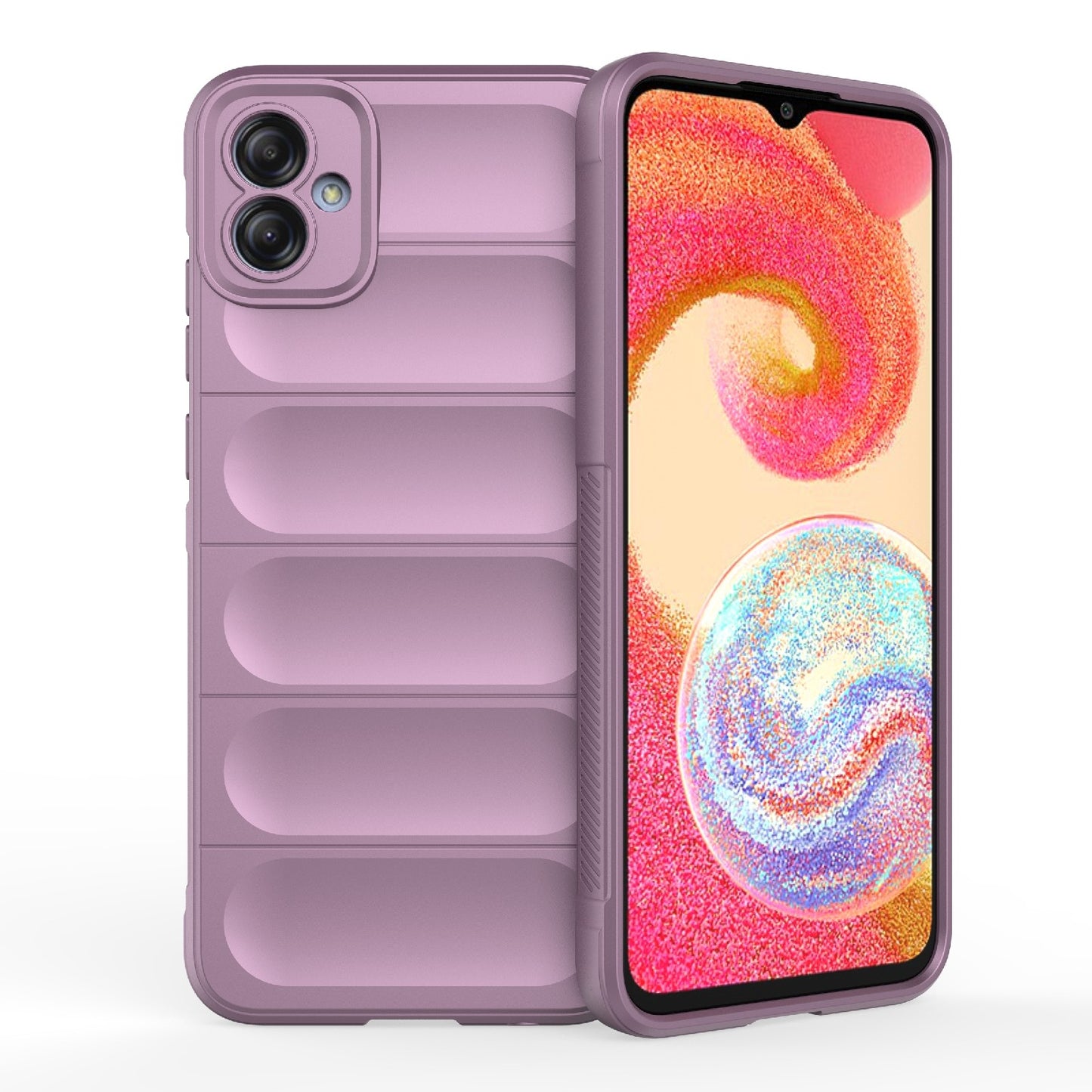 Samsung Galaxy A04e 4G Magic Shield Phone Case – Durable TPU + Flannel, Stylish Protection, Brightly Coloured, Wear-Resistant-buycases.co.uk