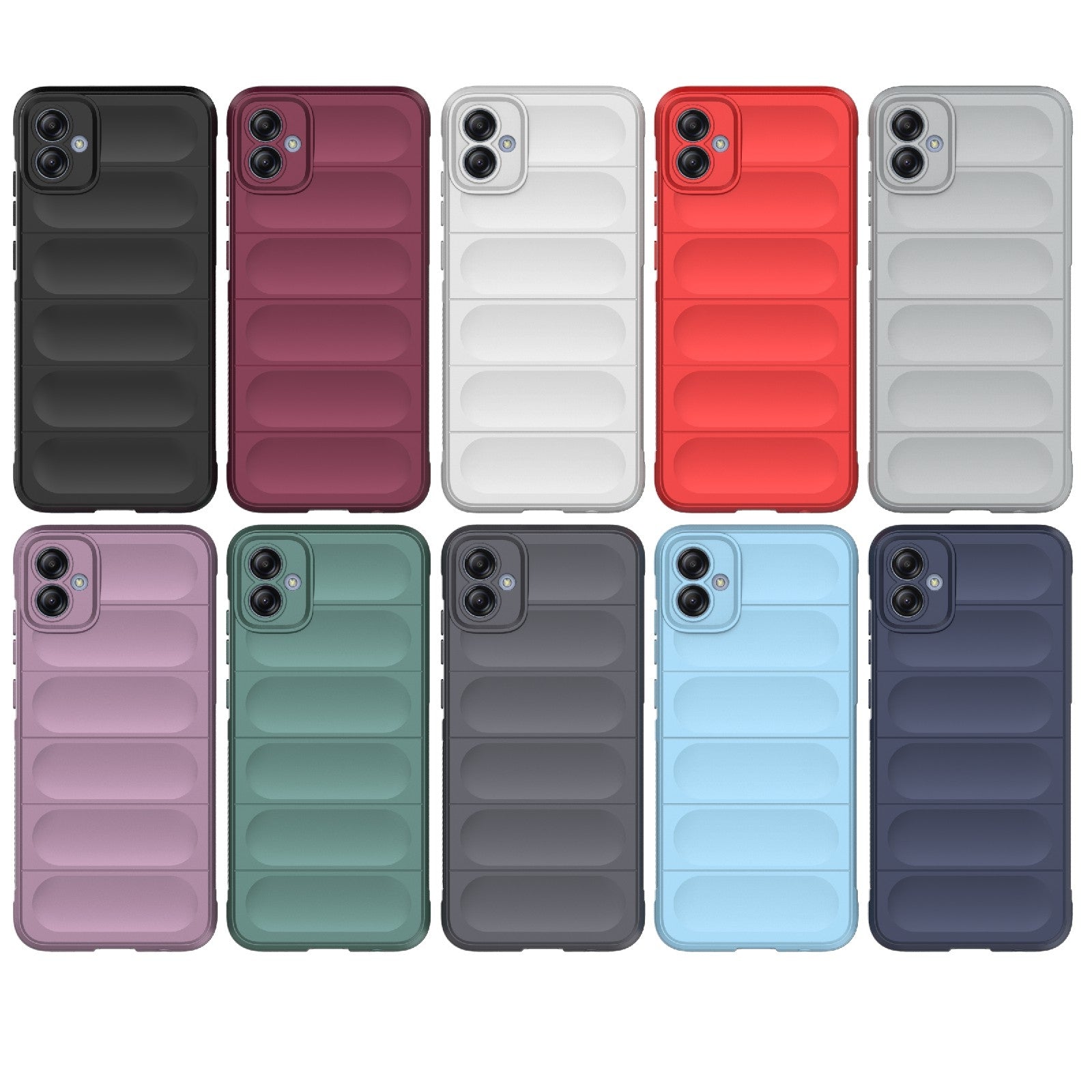 Samsung Galaxy A04e 4G Magic Shield Phone Case – Durable TPU + Flannel, Stylish Protection, Brightly Coloured, Wear-Resistant-buycases.co.uk