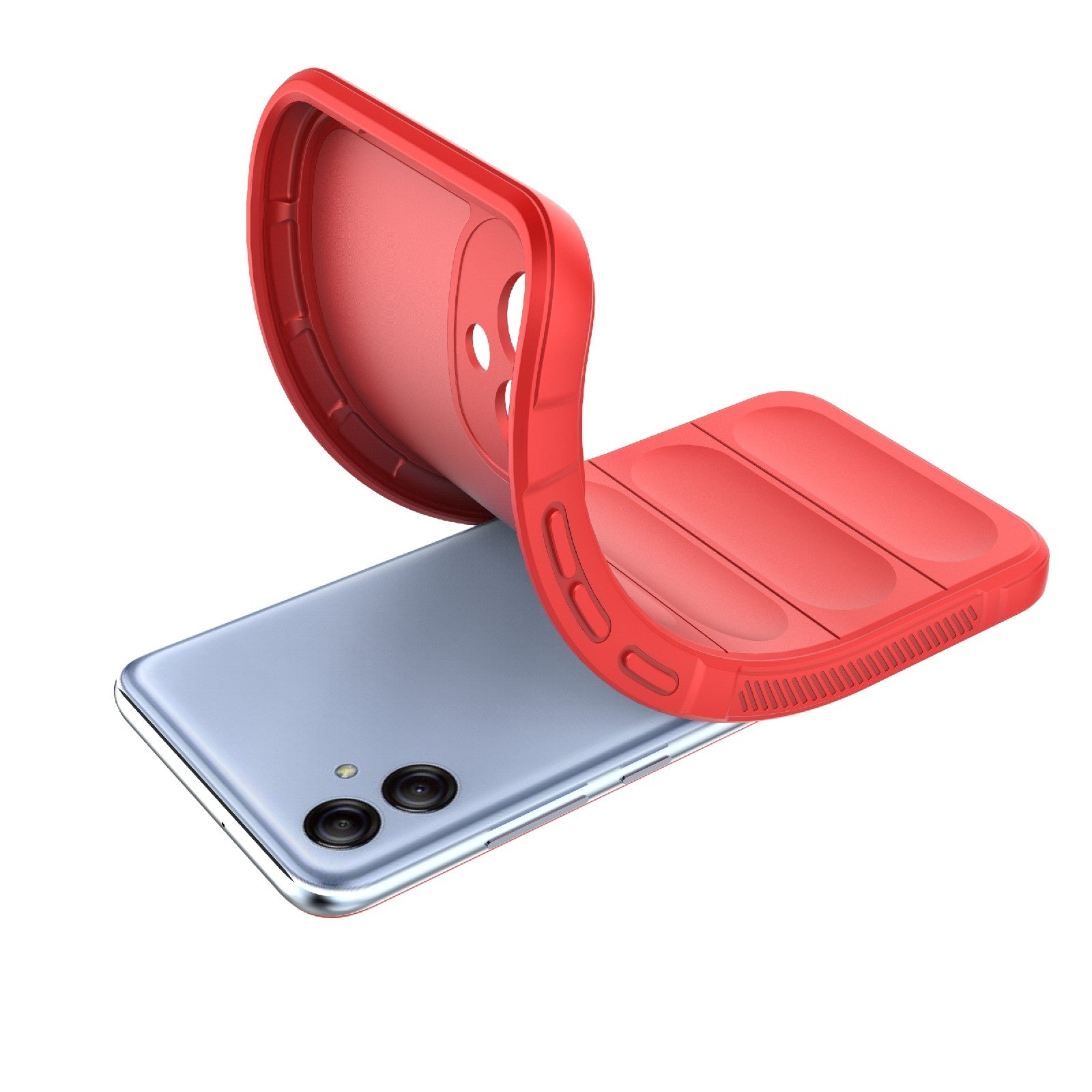 Samsung Galaxy A04e 4G Magic Shield Phone Case – Durable TPU + Flannel, Stylish Protection, Brightly Coloured, Wear-Resistant-buycases.co.uk