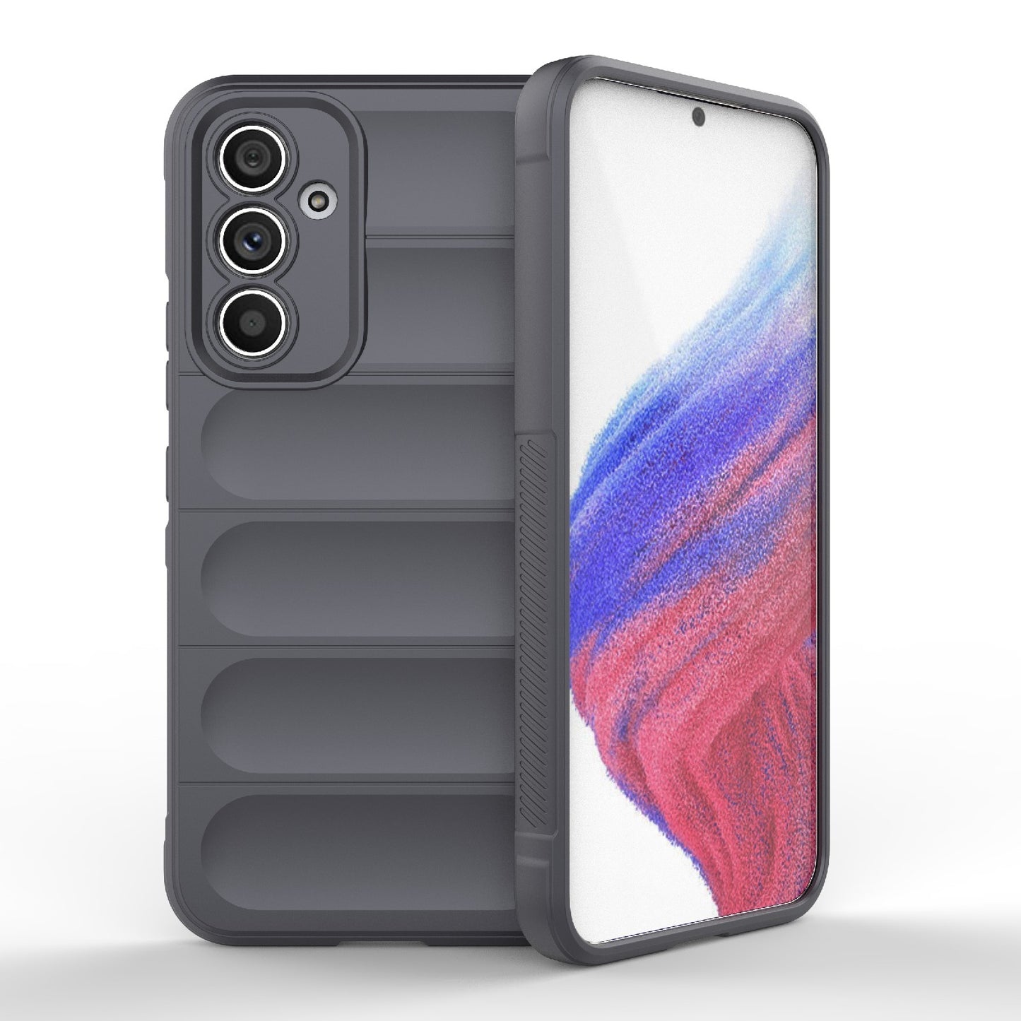 Samsung Galaxy A54 5G Magic Shield Phone Case – Durable TPU + Flannel, Stylish Protection, Brightly Coloured, Wear-Resistant-buycases.co.uk