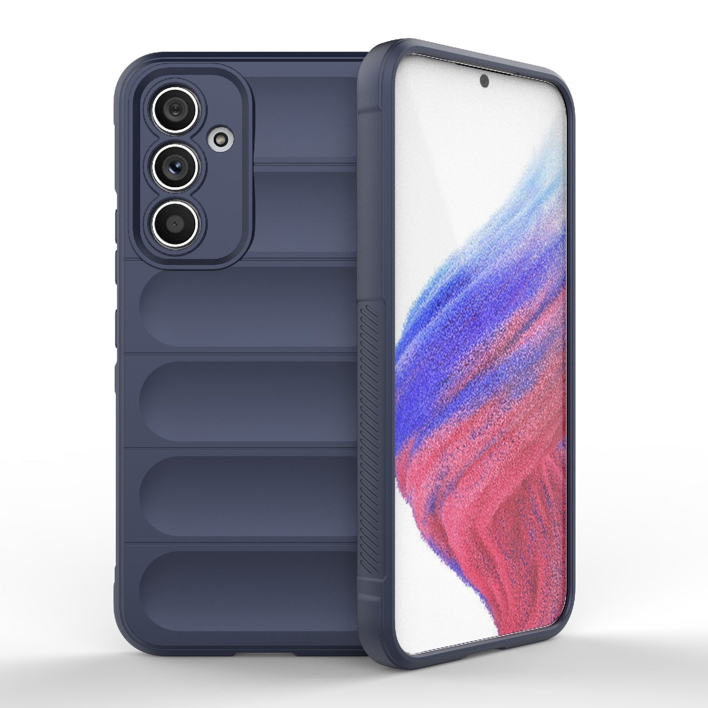 Samsung Galaxy A54 5G Magic Shield Phone Case – Durable TPU + Flannel, Stylish Protection, Brightly Coloured, Wear-Resistant-buycases.co.uk