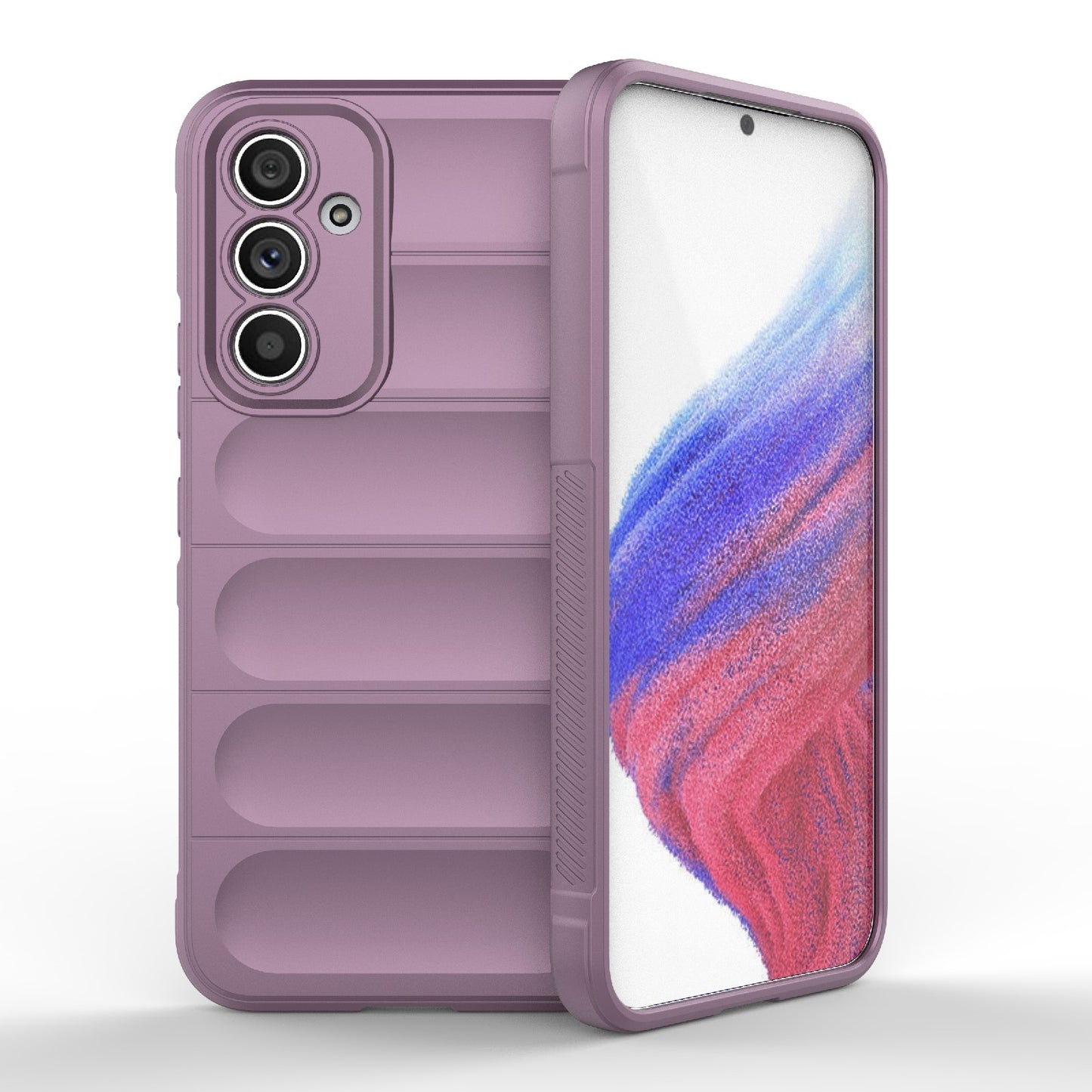 Samsung Galaxy A54 5G Magic Shield Phone Case – Durable TPU + Flannel, Stylish Protection, Brightly Coloured, Wear-Resistant-buycases.co.uk