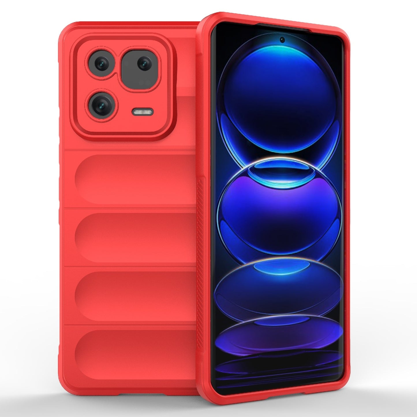 Xiaomi 13 Pro 5G Magic Shield Phone Case – Durable TPU + Flannel, Stylish Protection, Brightly Coloured, Wear-Resistant-buycases.co.uk