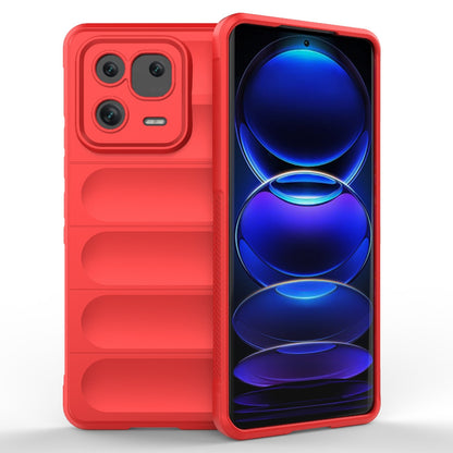 Xiaomi 13 Pro 5G Magic Shield Phone Case – Durable TPU + Flannel, Stylish Protection, Brightly Coloured, Wear-Resistant-buycases.co.uk
