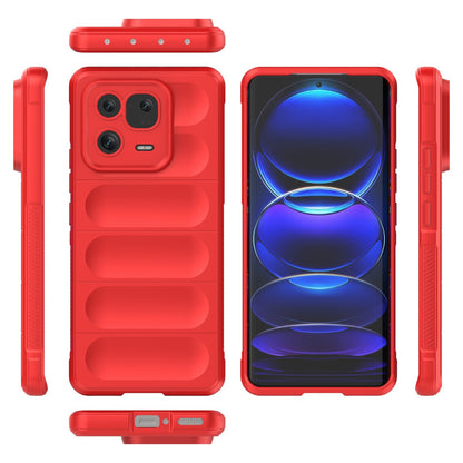 Xiaomi 13 Pro 5G Magic Shield Phone Case – Durable TPU + Flannel, Stylish Protection, Brightly Coloured, Wear-Resistant-buycases.co.uk
