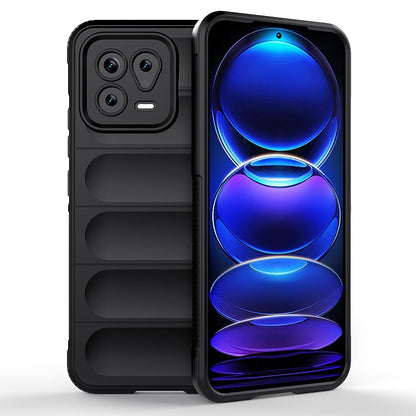 Xiaomi 13 Magic Shield Phone Case – Durable TPU + Flannel, Stylish Protection, Brightly Coloured, Wear-Resistant-buycases.co.uk