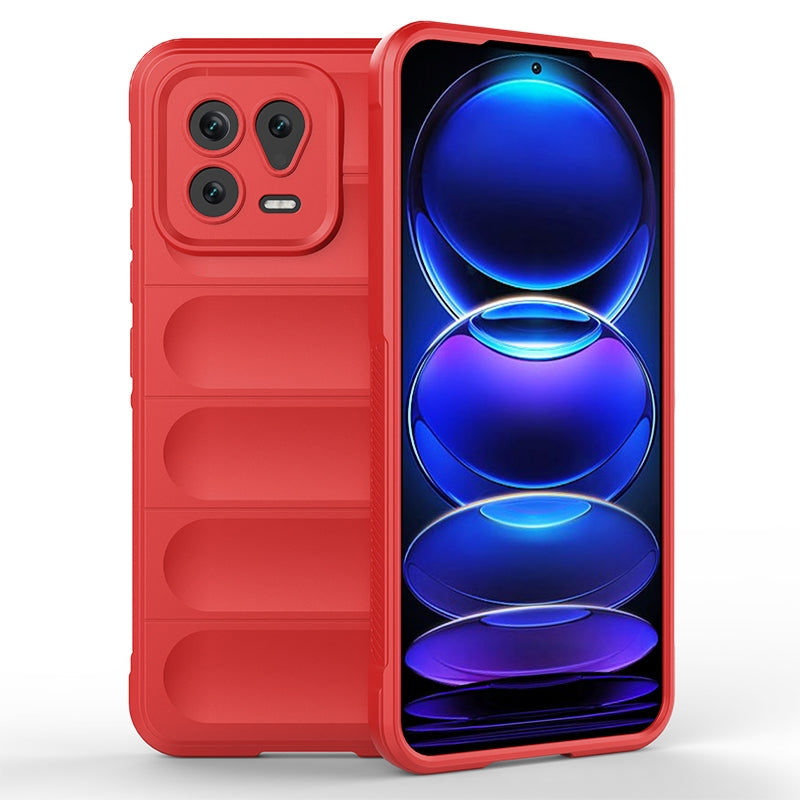 Xiaomi 13 Magic Shield Phone Case – Durable TPU + Flannel, Stylish Protection, Brightly Coloured, Wear-Resistant-buycases.co.uk
