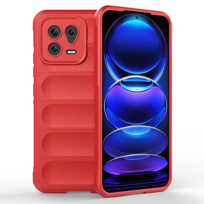 Xiaomi 13 Magic Shield Phone Case – Durable TPU + Flannel, Stylish Protection, Brightly Coloured, Wear-Resistant-buycases.co.uk