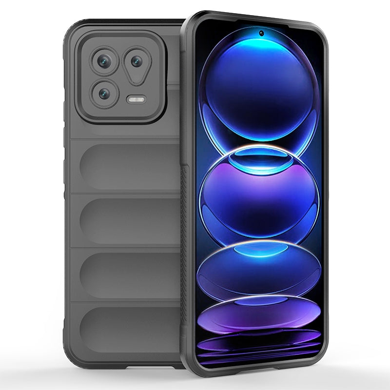 Xiaomi 13 Magic Shield Phone Case – Durable TPU + Flannel, Stylish Protection, Brightly Coloured, Wear-Resistant-buycases.co.uk