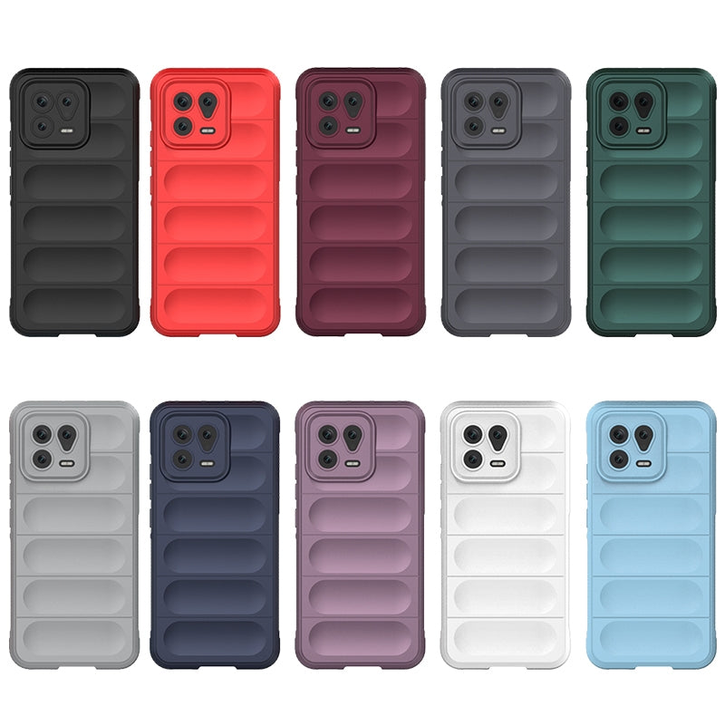 Xiaomi 13 Magic Shield Phone Case – Durable TPU + Flannel, Stylish Protection, Brightly Coloured, Wear-Resistant-buycases.co.uk