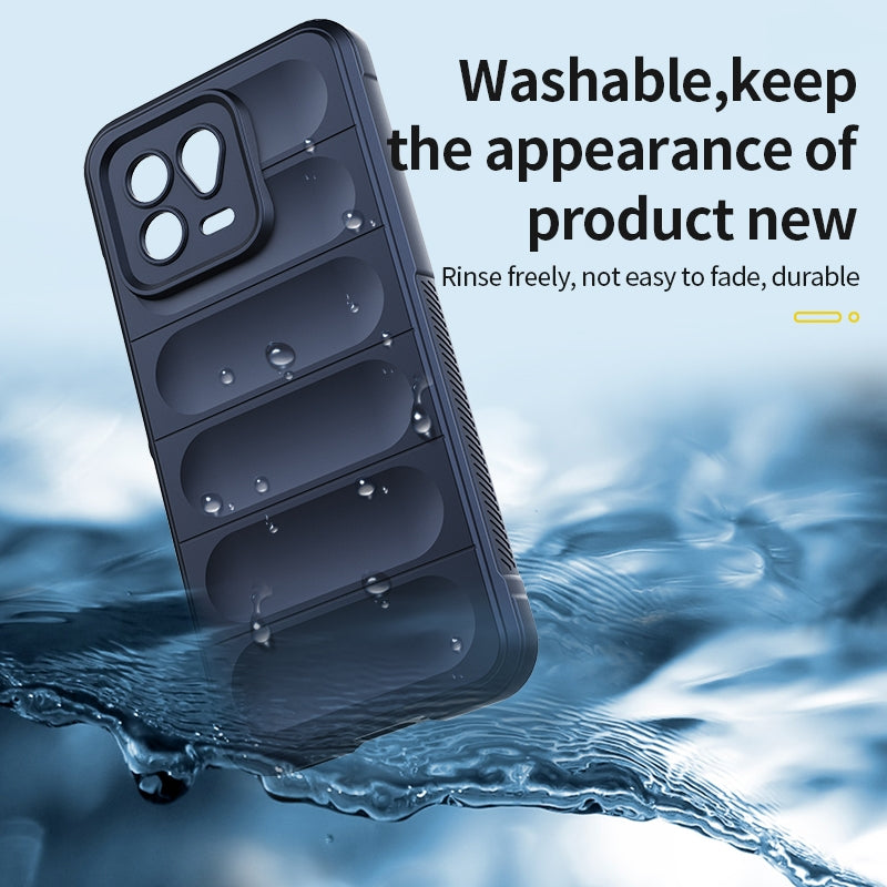 Xiaomi 13 Magic Shield Phone Case – Durable TPU + Flannel, Stylish Protection, Brightly Coloured, Wear-Resistant-buycases.co.uk
