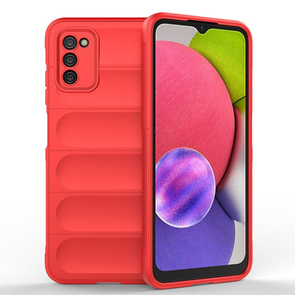Samsung Galaxy A03s Magic Shield Phone Case – Durable TPU + Flannel, Stylish Protection, Brightly Coloured, Wear-Resistant-buycases.co.uk