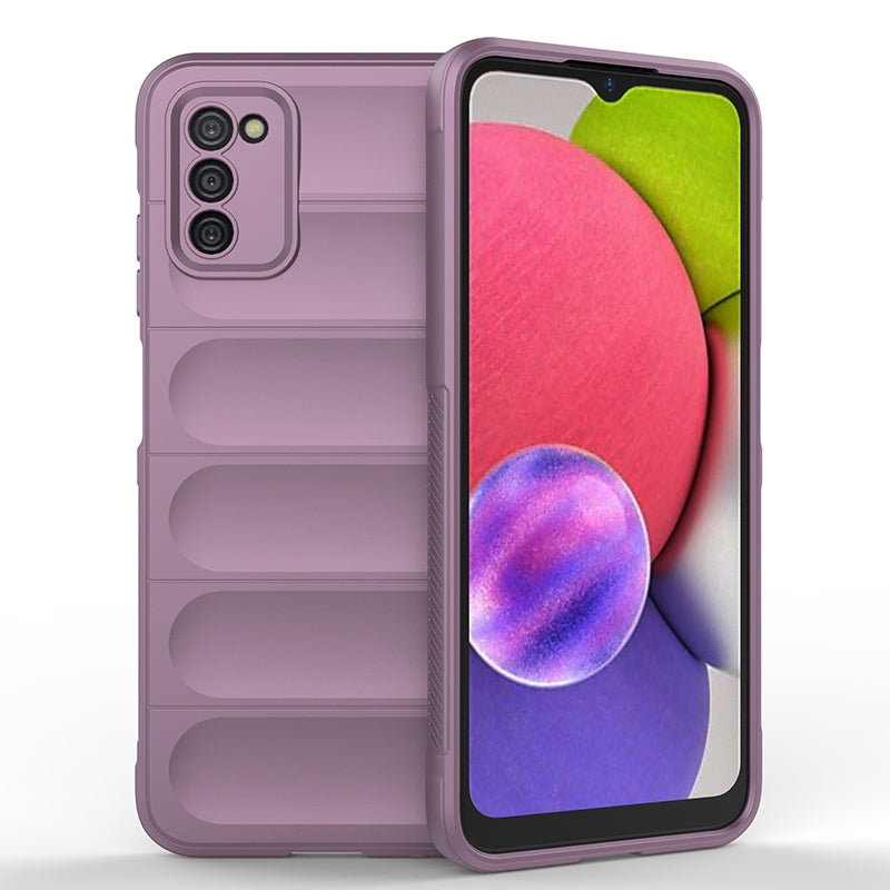 Samsung Galaxy A03s Magic Shield Phone Case – Durable TPU + Flannel, Stylish Protection, Brightly Coloured, Wear-Resistant-buycases.co.uk