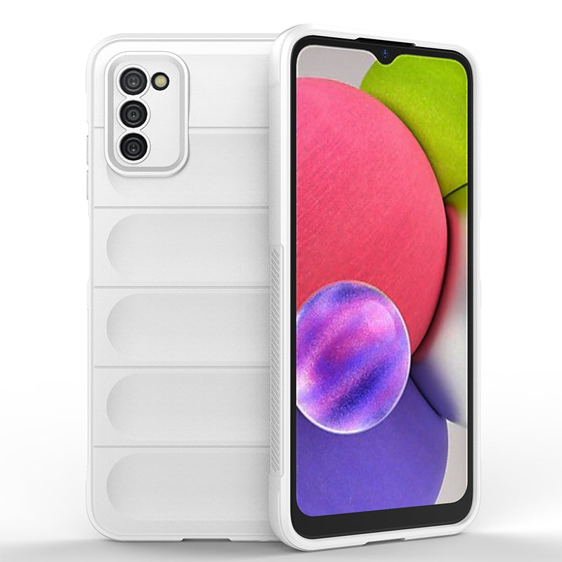 Samsung Galaxy A03s Magic Shield Phone Case – Durable TPU + Flannel, Stylish Protection, Brightly Coloured, Wear-Resistant-buycases.co.uk