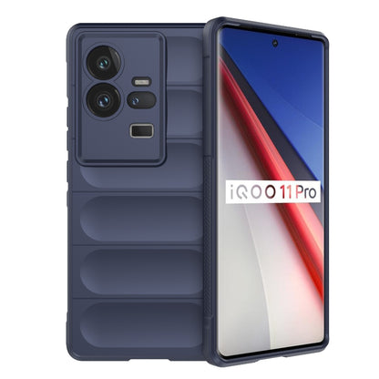 vivo iQOO 11 Pro 5G Magic Shield Phone Case – Durable TPU + Flannel, Stylish Protection, Brightly Coloured, Wear-Resistant-buycases.co.uk
