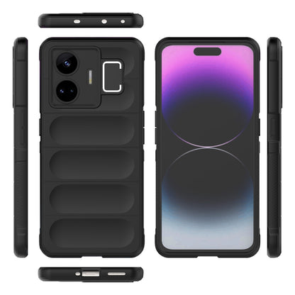 Realme GT Neo 5 5G Magic Shield Phone Case – Durable TPU + Flannel, Stylish Protection, Brightly Coloured, Wear-Resistant-buycases.co.uk