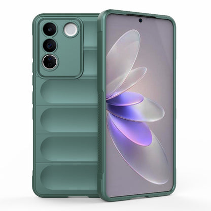 vivo S16e 5G Magic Shield Phone Case – Durable TPU + Flannel, Stylish Protection, Brightly Coloured, Wear-Resistant-buycases.co.uk