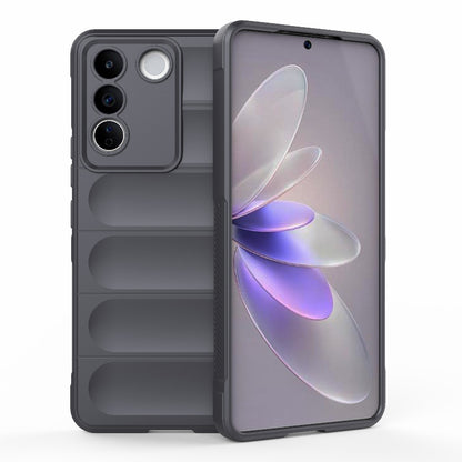 vivo S16e 5G Magic Shield Phone Case – Durable TPU + Flannel, Stylish Protection, Brightly Coloured, Wear-Resistant-buycases.co.uk
