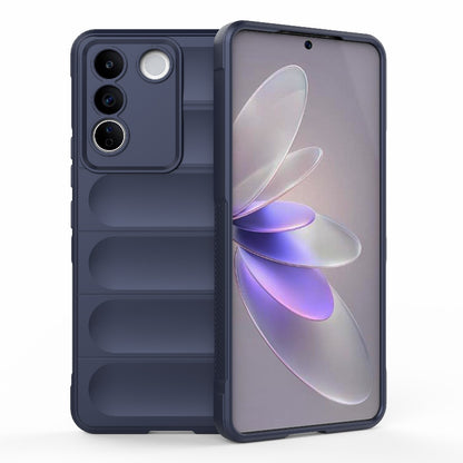 vivo S16e 5G Magic Shield Phone Case – Durable TPU + Flannel, Stylish Protection, Brightly Coloured, Wear-Resistant-buycases.co.uk