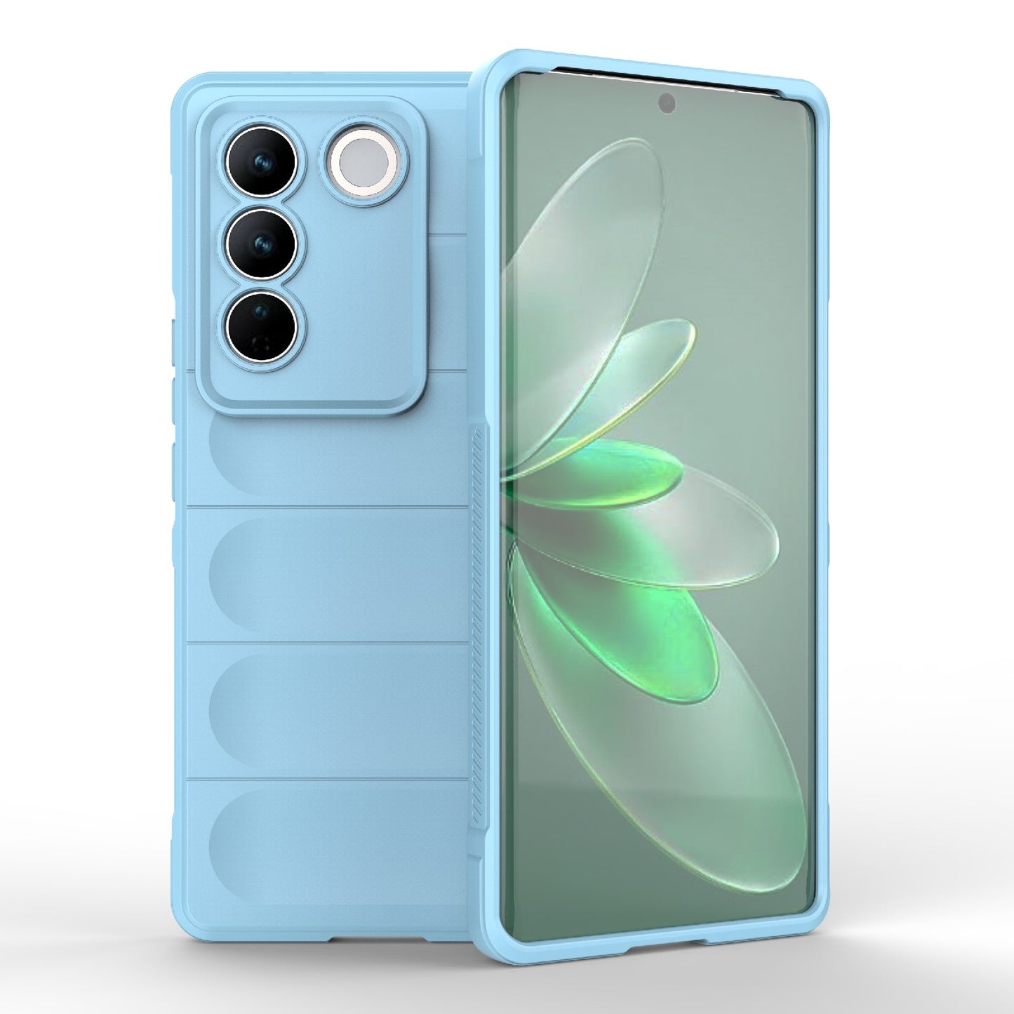 vivo S16 Pro 5G Magic Shield Phone Case – Durable TPU + Flannel, Stylish Protection, Brightly Coloured, Wear-Resistant-buycases.co.uk