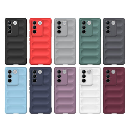 vivo S16 Pro 5G Magic Shield Phone Case – Durable TPU + Flannel, Stylish Protection, Brightly Coloured, Wear-Resistant-buycases.co.uk