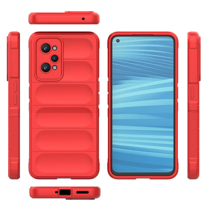 Realme GT2 Magic Shield Phone Case – Durable TPU + Flannel, Stylish Protection, Brightly Coloured, Wear-Resistant-buycases.co.uk