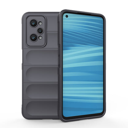 Realme GT2 Magic Shield Phone Case – Durable TPU + Flannel, Stylish Protection, Brightly Coloured, Wear-Resistant-buycases.co.uk
