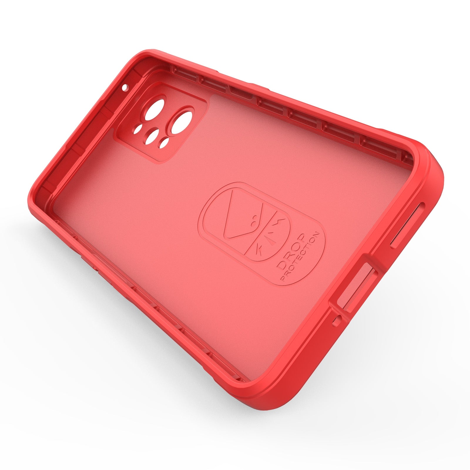 Realme GT2 Magic Shield Phone Case – Durable TPU + Flannel, Stylish Protection, Brightly Coloured, Wear-Resistant-buycases.co.uk