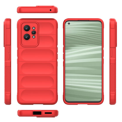 Realme GT2 Pro Magic Shield Phone Case – Durable TPU + Flannel, Stylish Protection, Brightly Coloured, Wear-Resistant-buycases.co.uk