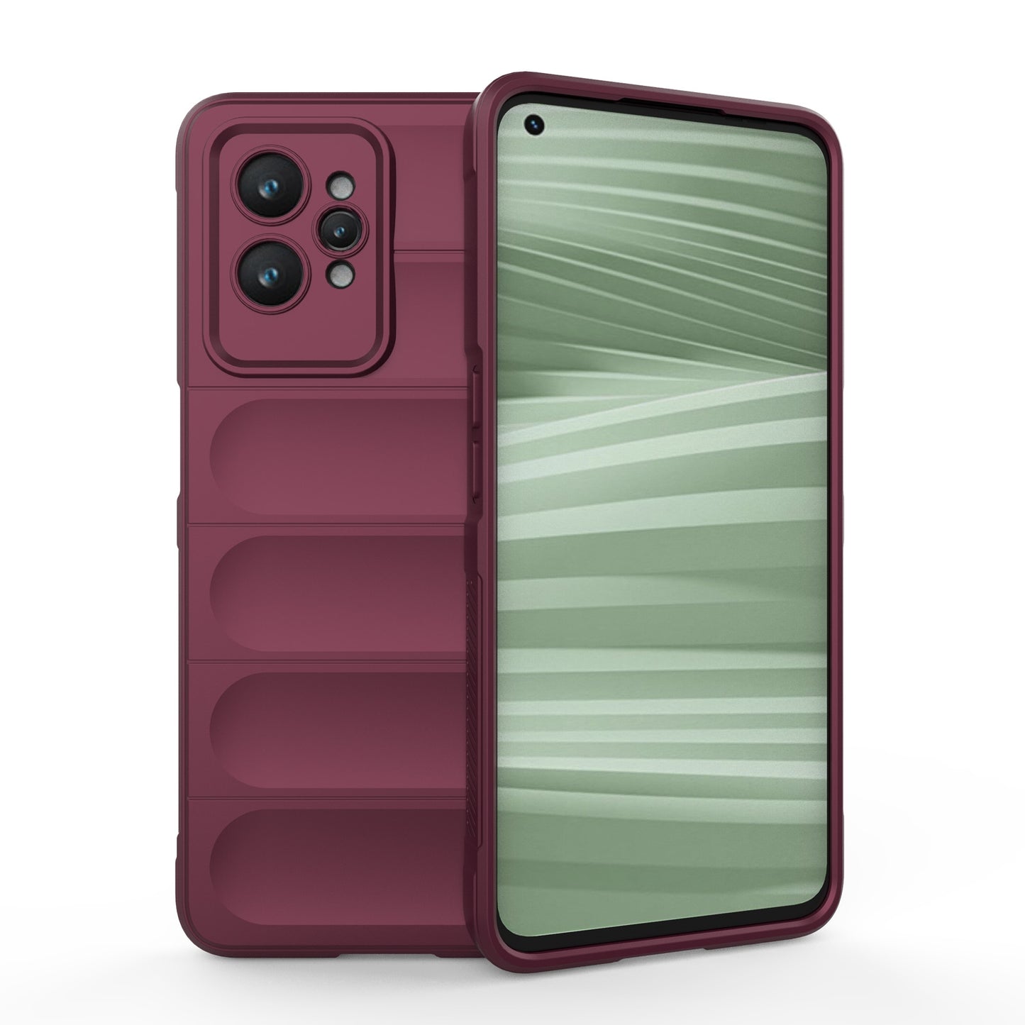Realme GT2 Pro Magic Shield Phone Case – Durable TPU + Flannel, Stylish Protection, Brightly Coloured, Wear-Resistant-buycases.co.uk