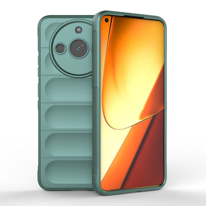 Realme 11 5G Magic Shield Phone Case – Durable TPU + Flannel, Stylish Protection, Brightly Coloured, Wear-Resistant-buycases.co.uk